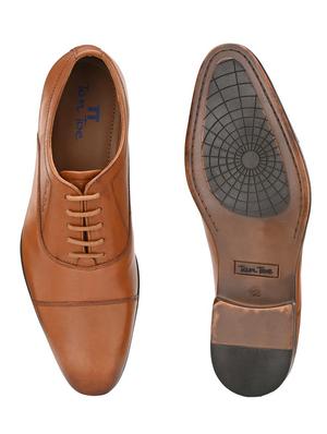 tan lace-up shoes - 17690259 - Standard Image - 4