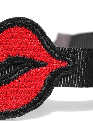 red metal choker necklace - 17690292 - Standard Image - 3