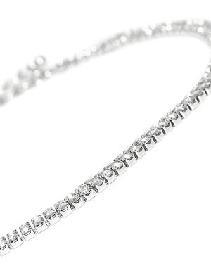 silver metal choker necklace - 17690293 - Standard Image - 3
