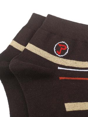brown cotton no show sock - 17690519 - Standard Image - 2