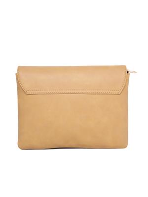 tan polyester regular sling bag - 17690584 - Standard Image - 3