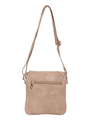 beige polyester regular sling bag - 17690590 - Standard Image - 2
