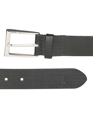 black leather belt - 17690605 - Standard Image - 3