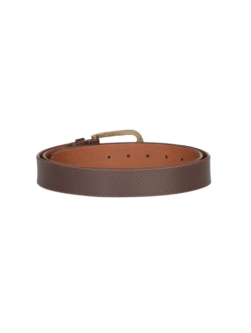 brown leather belt - 17690608 - Zoom Image - 2
