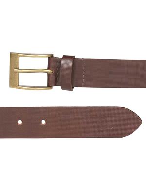 brown leather belt - 17690610 - Standard Image - 3