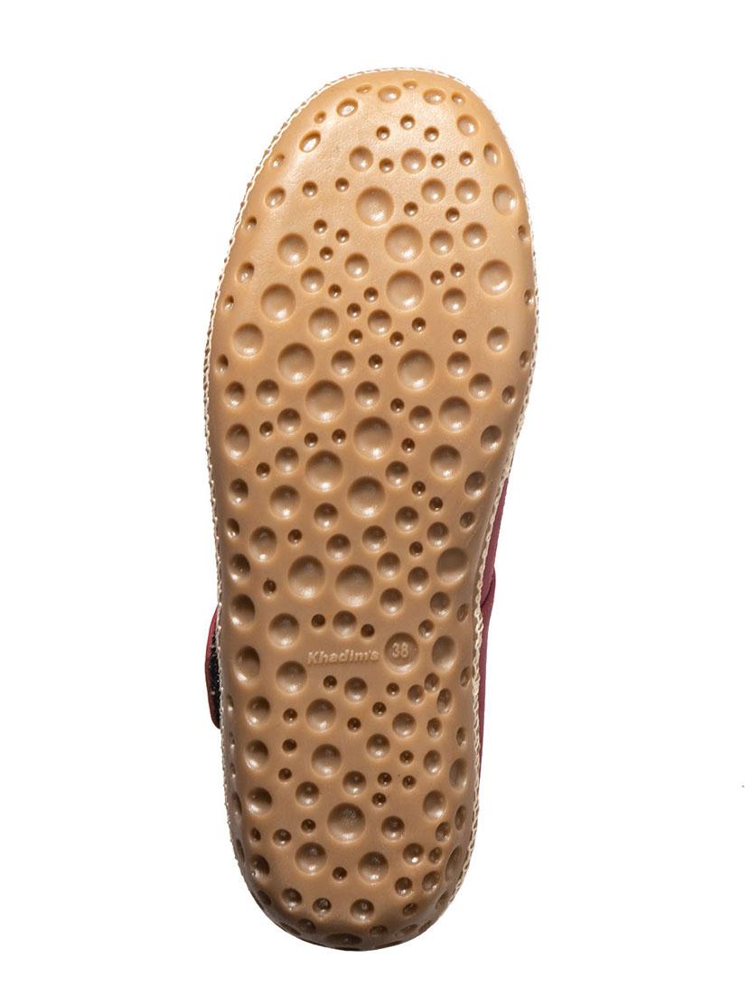 maroon back strap casual shoe - 17690659 - Zoom Image - 5
