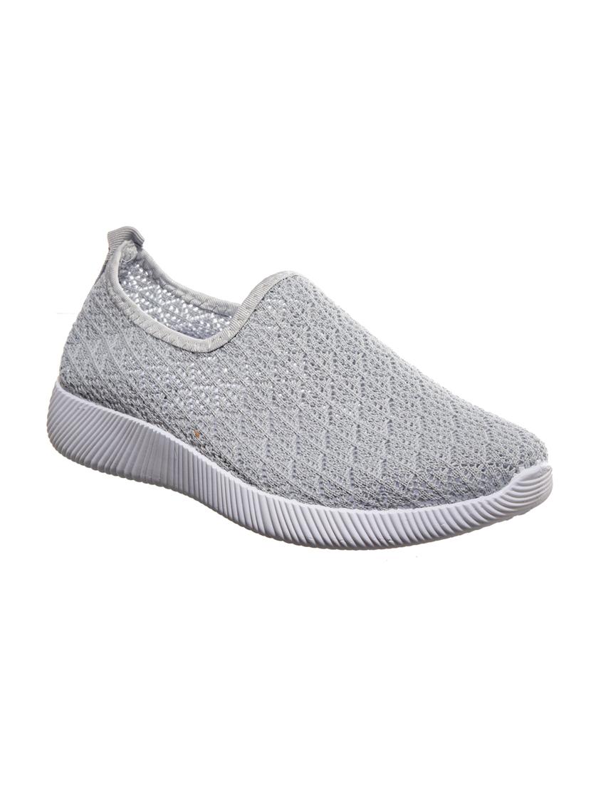 grey slip on sports shoe - 17690683 - Zoom Image - 1