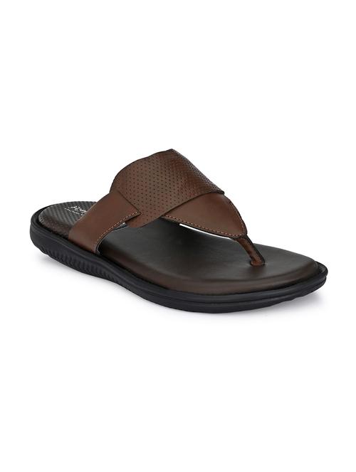 brown toe separator slipper - 17690693 - Standard Image - 1