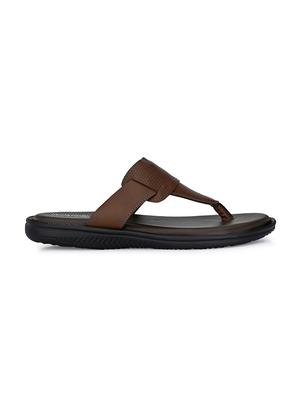 brown toe separator slipper - 17690693 - Standard Image - 2