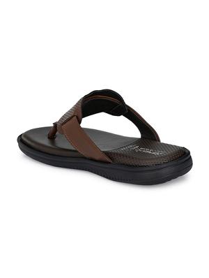 brown toe separator slipper - 17690693 - Standard Image - 3