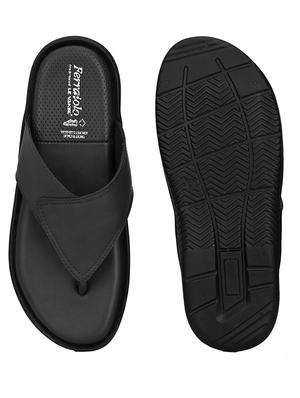 black toe separator slipper - 17690695 - Standard Image - 4