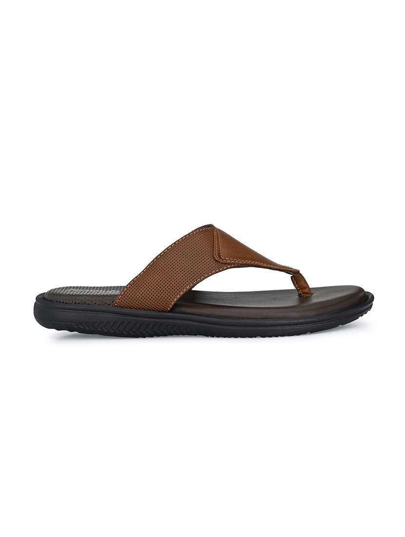 tan toe separator slipper - 17690697 - Zoom Image - 2