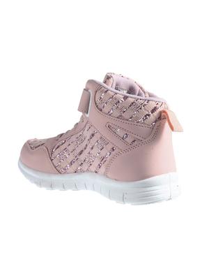pink suede sneaker - 17690912 - Standard Image - 3