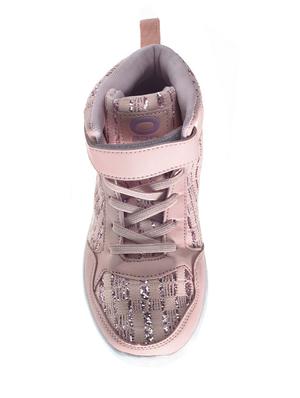 pink suede sneaker - 17690912 - Standard Image - 4