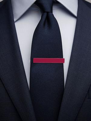 magenta metal brooch - 17690978 - Standard Image - 4