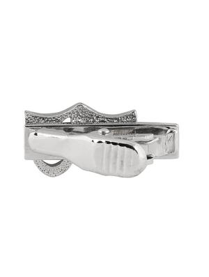 silver metal brooch - 17690990 - Standard Image - 2