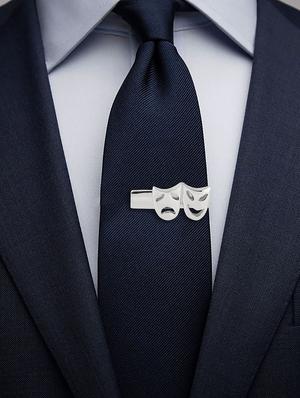 silver metal brooch - 17690990 - Standard Image - 4