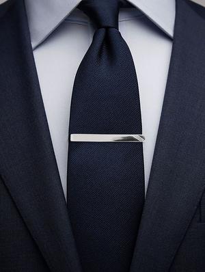 silver metal brooch - 17690991 - Standard Image - 4