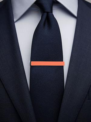 orange metal brooch - 17690997 - Standard Image - 4