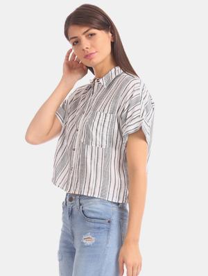 black striped shirt - 17691297 - Standard Image - 2