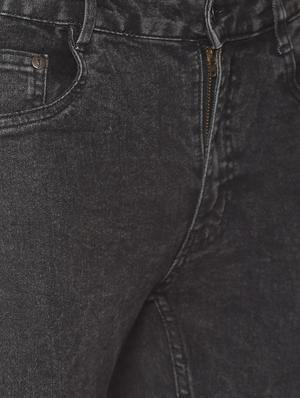 black light washed knee slit jean - 17691366 - Standard Image - 5