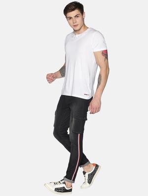 black light washed side tape jean - 17691371 - Standard Image - 4