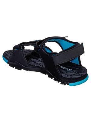 black pu back strap floaters - 17691479 - Standard Image - 3