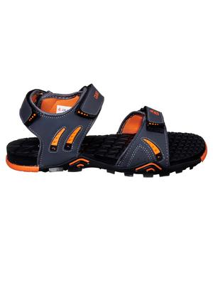 grey pu back strap floaters - 17691480 - Standard Image - 2