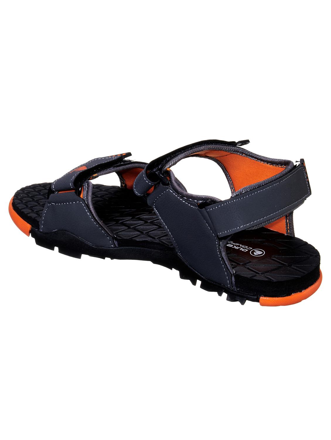 grey pu back strap floaters - 17691480 - Zoom Image - 3