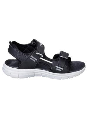 black pvc back strap floaters - 17691485 - Standard Image - 2