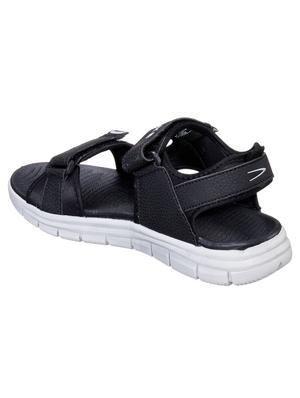 black pvc back strap floaters - 17691485 - Standard Image - 3