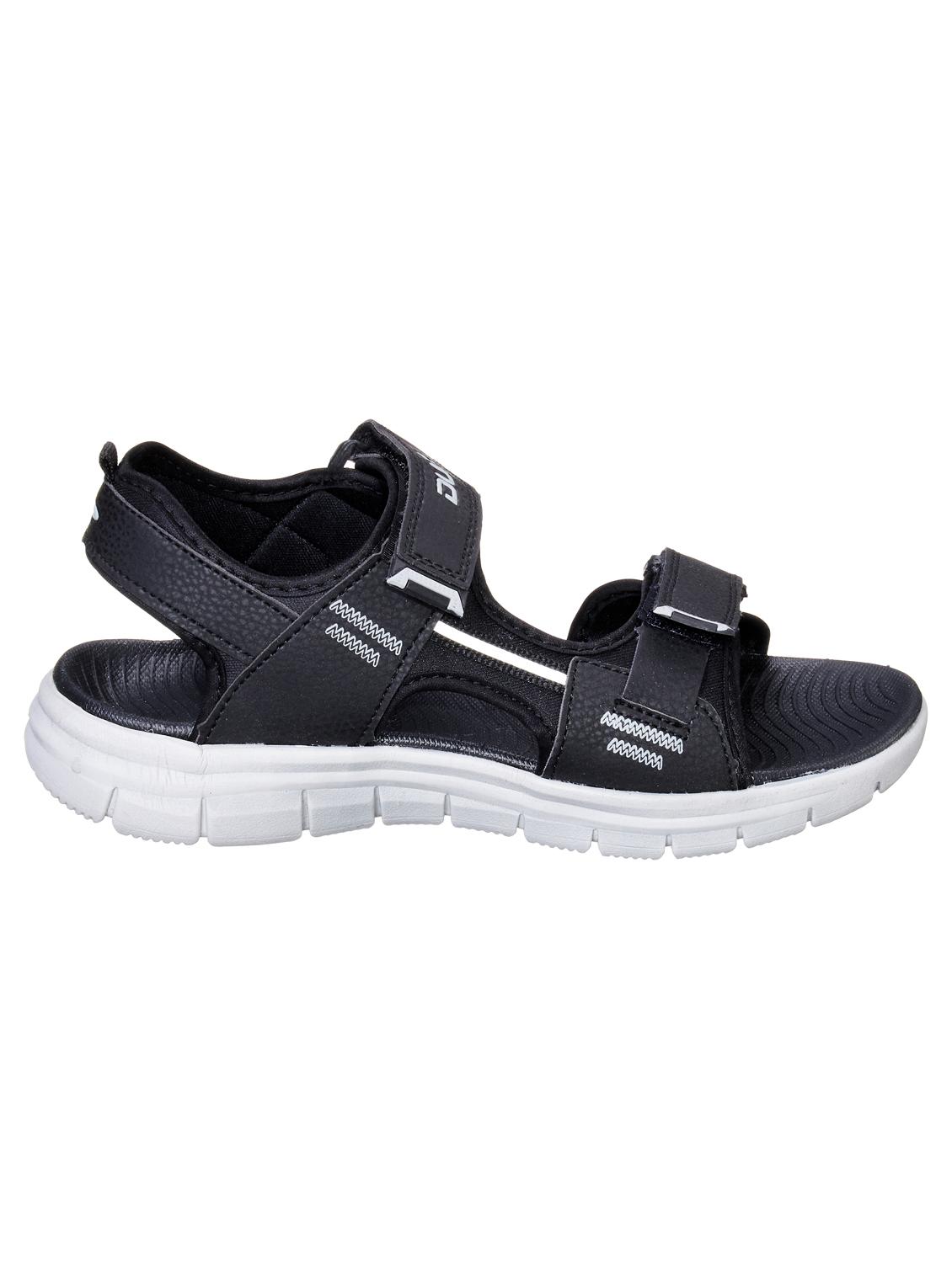 black pvc back strap floaters - 17691485 - Zoom Image - 2