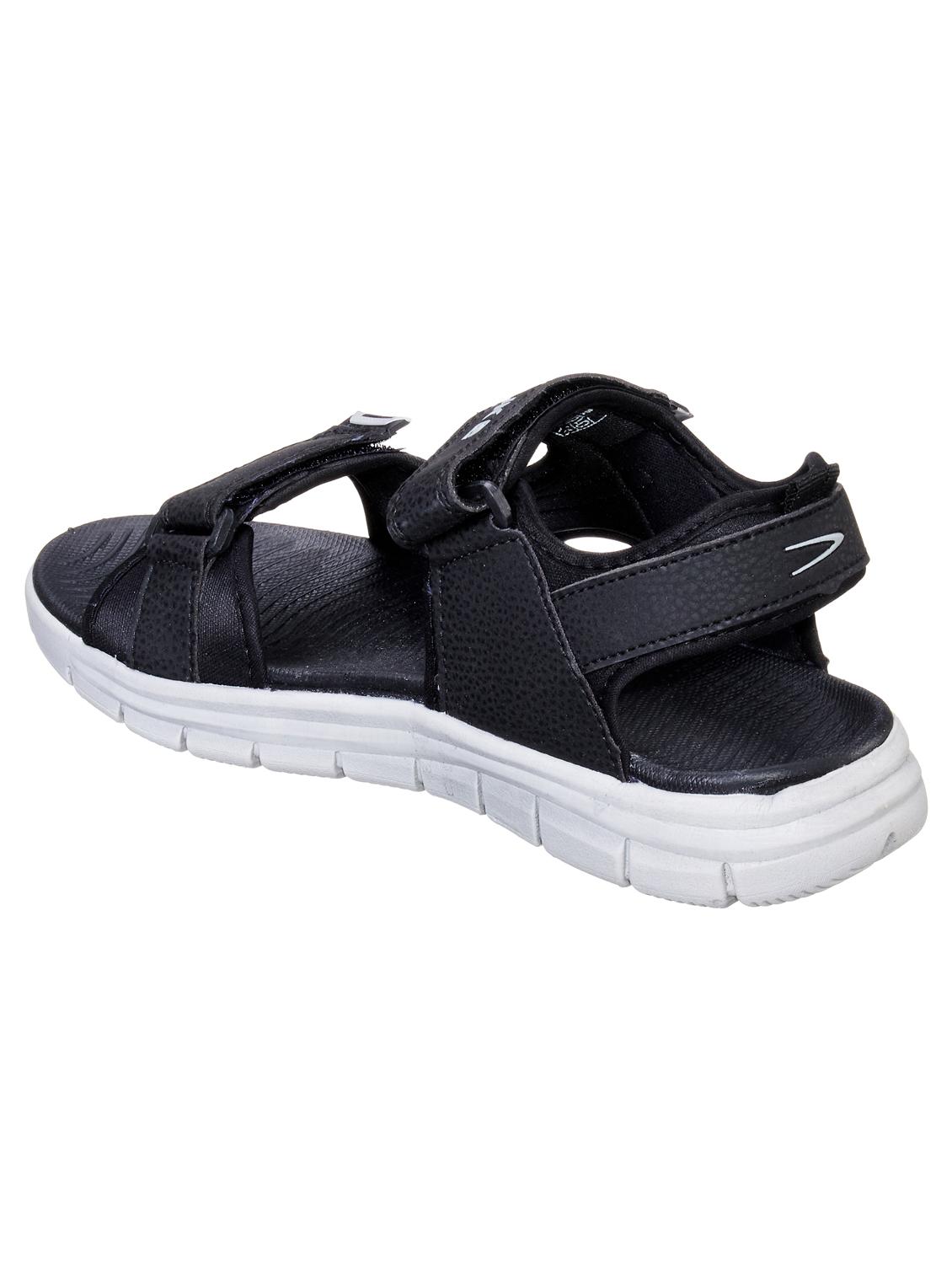 black pvc back strap floaters - 17691485 - Zoom Image - 3