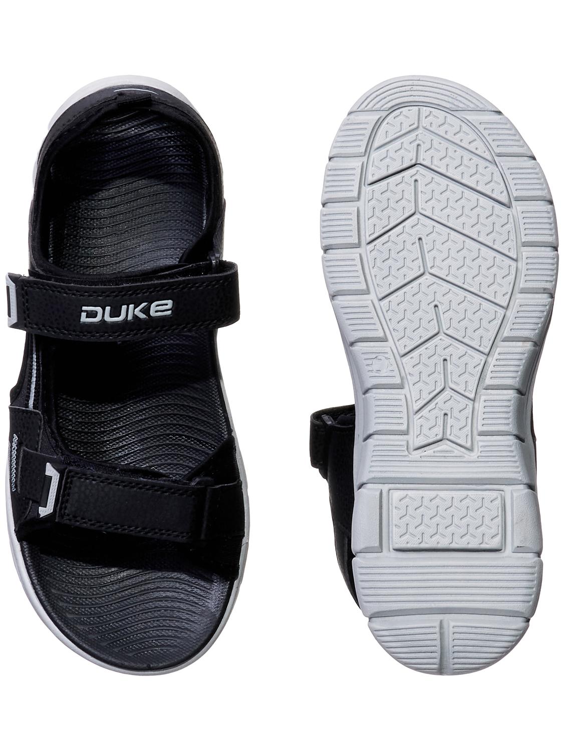black pvc back strap floaters - 17691485 - Zoom Image - 4