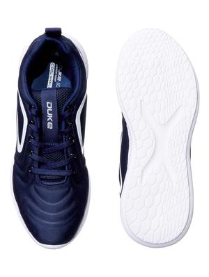 navy lace up sport shoe - 17691497 - Standard Image - 4