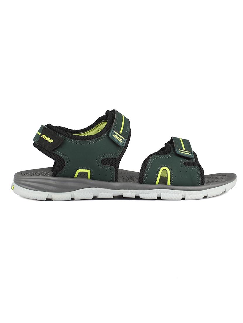 green mesh back strap floaters - 17691504 - Zoom Image - 2