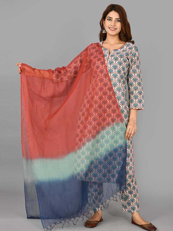 printed suit set - 17691727 - Zoom Image - 1