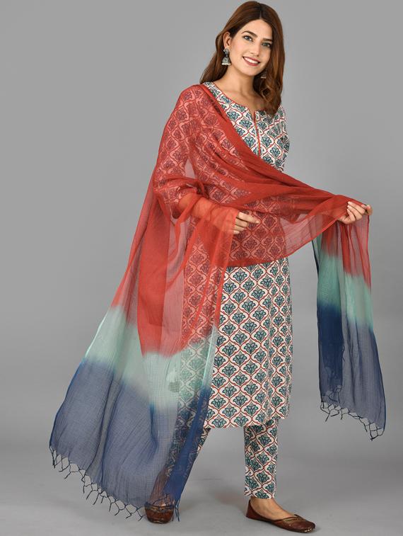 printed suit set - 17691727 - Zoom Image - 2