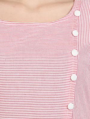 striped straight kurta - 17691792 - Standard Image - 4
