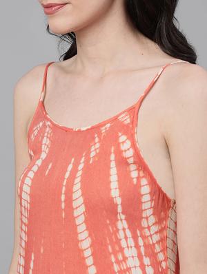 cami neck shibori dress - 17692089 - Standard Image - 4