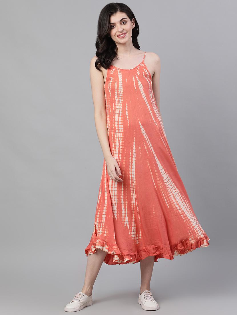 cami neck shibori dress - 17692089 - Zoom Image - 1