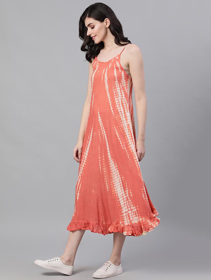 cami neck shibori dress - 17692089 - Zoom Image - 2