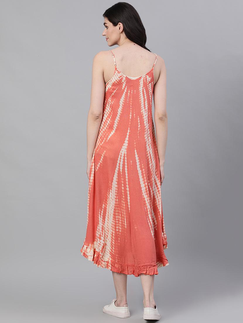 cami neck shibori dress - 17692089 - Zoom Image - 3
