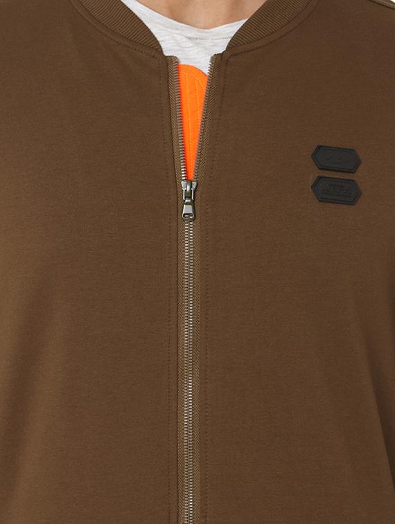 olive solid t-shirt - 17692239 - Zoom Image - 4