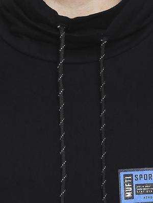 black solid t-shirt - 17692250 - Standard Image - 4
