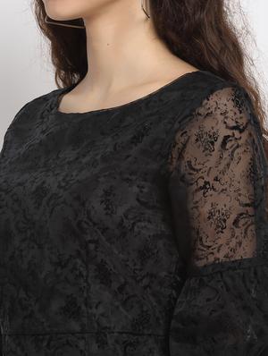 bell sleeved sheath dress - 17692500 - Standard Image - 5