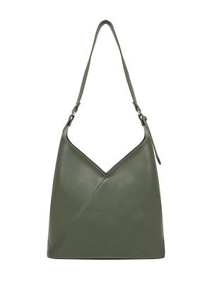 green leatherette (pu) regular tote - 17692897 - Standard Image - 2