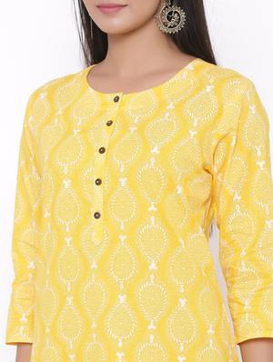 printed straight kurta - 17692909 - Standard Image - 4