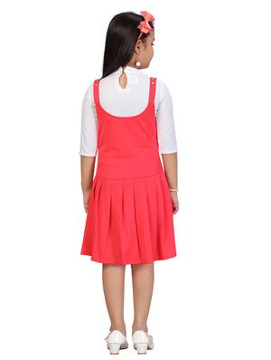 orange solid frock - 17692974 - Standard Image - 3