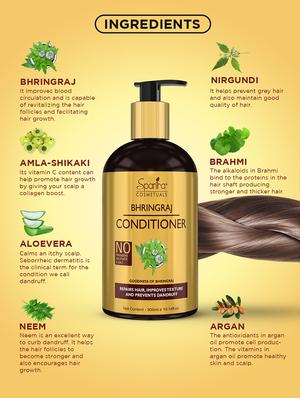 spantra bhringraj conditioner, 300ml - 17693035 - Standard Image - 3